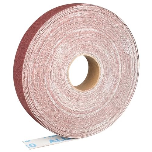 Emery Cloth Roll 120 Grit, 1 Inch x 82 Feet Heavy Duty Sandpaper - size: 25 meters, style: 120 Grit