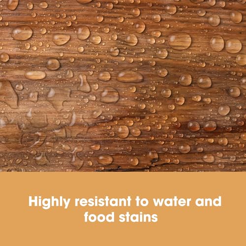Furniture Clinic Pure Tung Oil for Wood 17 oz + Wood Cleaner 8.5 oz | Cleans Furniture, Shelves, Tables, Barstools & Other Surfaces | Non-Toxic Food Grade Water Resistant Tung Oil