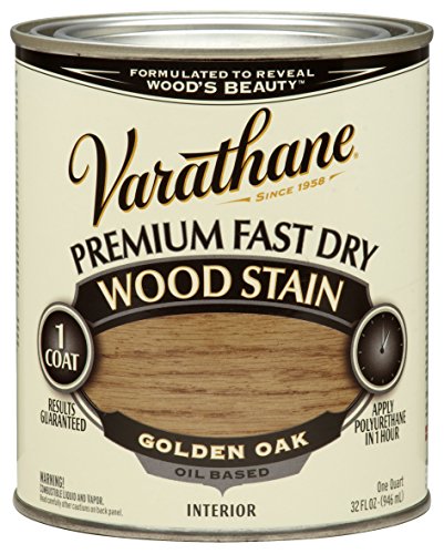 Varathane Premium Fast Dry Golden Oak Wood Stain - color: Golden Oak
