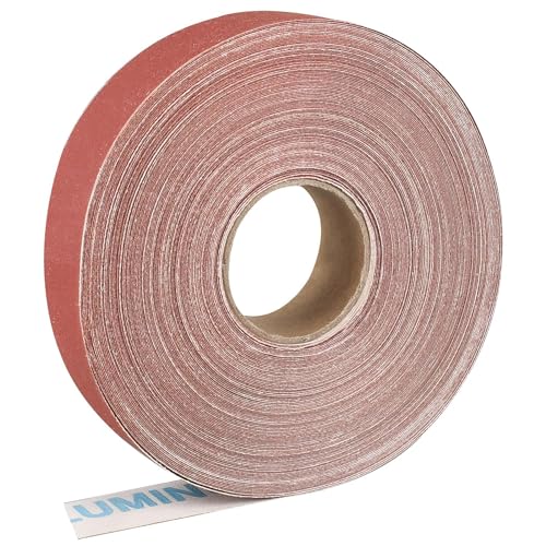 Emery Cloth Roll 600 Grit, 1 Inch x 82 Feet Heavy Duty Sandpaper - size: 25 meters, style: 600 Grit