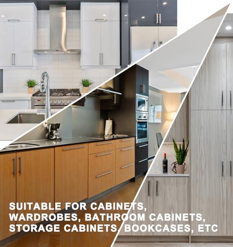 3/4 Inch Overlay Soft Close Cabinet Hinges, 30 Pack Slow Soft Close Hinges for Kitchen Cabinets Satin Nickel Hidden Self Closing Kitchen Cabinet Hinges for Cupboard - size: 3/4 inch Overlay