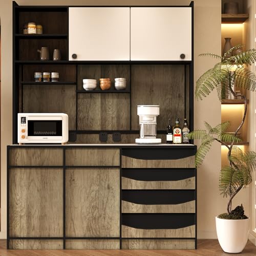 BOMENG Extra Wide Brown Wood Contact Paper Peel and Stick Wallpaper 24"x197" Self Adhesive Rustic Matte Wood Look Wallpaper Waterproof Wood Grain Vinyl Wrap Removable Walls Shelf Drawer Desk - color: Brown, size: 24" x 197"