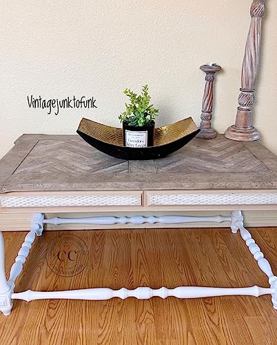 Dixie Belle Belles & Whistles Transfer - Rustic Herringbone 24.8” x 38.8” - size: Rustic Herringbone