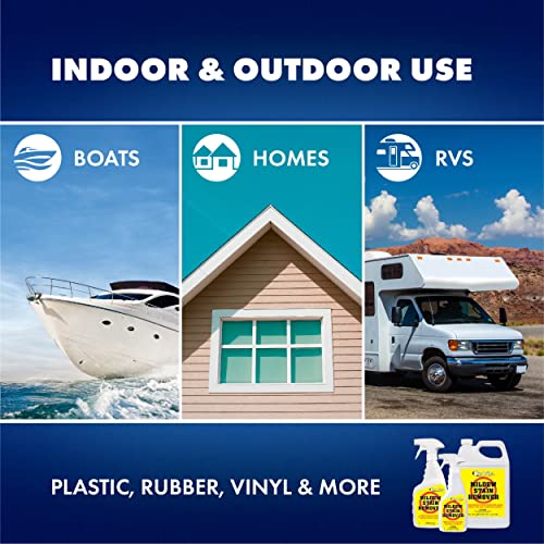 STAR BRITE Mold Stain & Mildew Stain Remover – Lifts Dirt & Removes Mildew Stains on Contact - 32 OZ (085632) - style: 32 Oz Spray