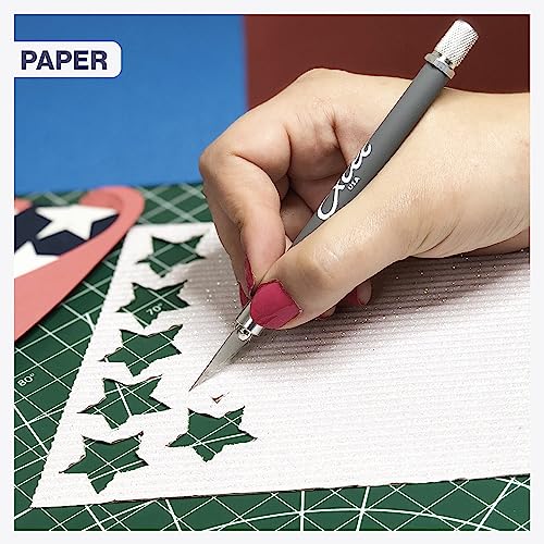 Excel Blades K18 3-Pack Soft Grip Hobby Craft Knives, #11 Blades, Blue