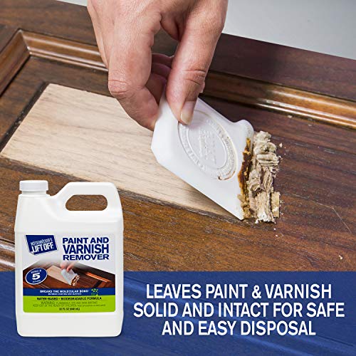 Lift Off Paint & Varnish Remover, 32 fl oz, 41132 - size: 32 Fl Oz (Pack of 1)