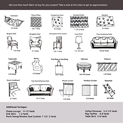 Feelyou Mushroom Chairs Owl Upholstery Fabric 10 Yard Kids Soft - color: Black Golden, size: 10 Yards