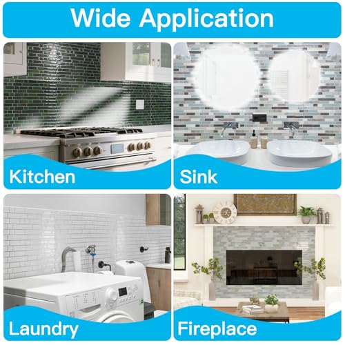 Art3d Linear Design Tile Peel and Stick Backsplash, 10-Sheet, Sandstone - color: Sandstone, size: 12 x 12 Inch