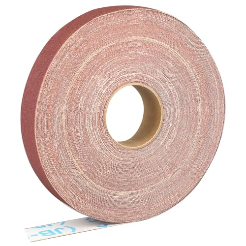 Emery Cloth Roll 180 Grit, 1 Inch x 82 Feet Heavy Duty Sandpaper - size: 25 meters, style: 180 Grit