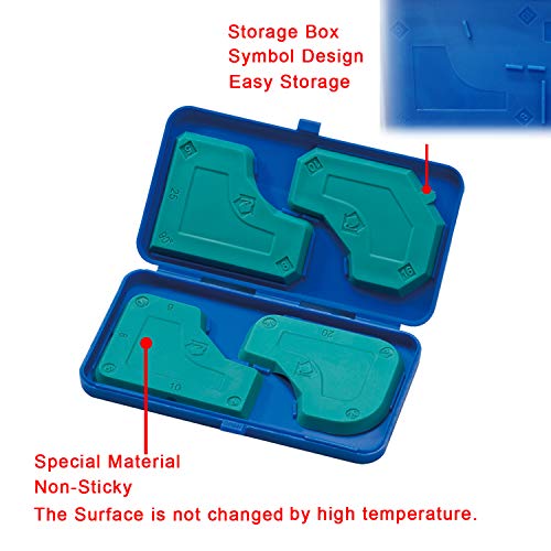 ORXPLUS Tools 4 Piece Silicone Sealant Finishing Caulking Tool Kit - size: 4 Pieces Caulking Tool Kit