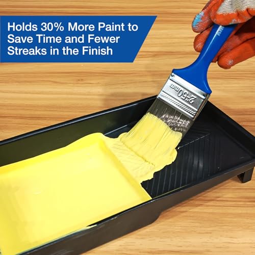 King Origin 2 Inch Paint Brushes, 5 PCS Versatile Paint Brush Set - color: 5 Pack, 2 Inch