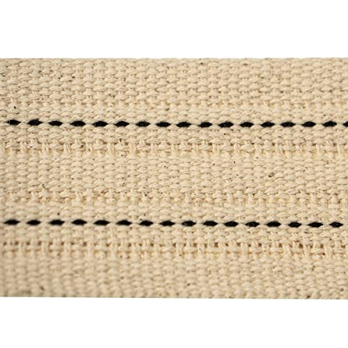Cotton Strapping for Use As Soft Tie Down Strapping for Cotton Webbing Straps - 2 Inch Wide by 100 Foot Long Roll, Case of 12 Rolls - size: 2 inches x 1200 inches