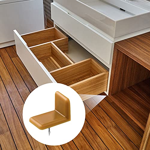 Maitys 30 Pieces Plastic Drawer Glides and Slides