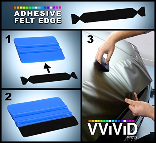 VViViD 3M Professional Vinyl Wrap Tool Kit Choose Your Bundle (Blue, Gold & Felts x3)