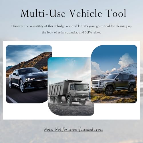 Car Emblem Removal Tool for Detaching Logos & Badges