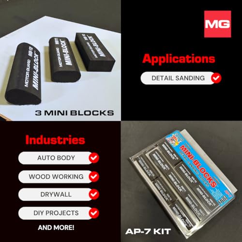 Mini-Block Sanding Block Curved Shape