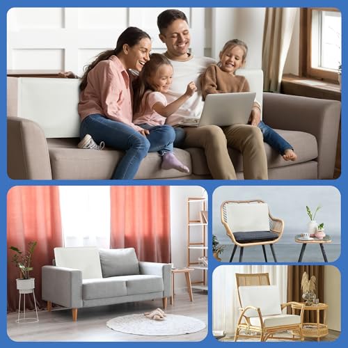 ROYALAY High Density Foam Couch Back Cushions Replacement Back Pillow Sofa Waist Cushion Stuffing Fill Supportive Back Pillow 1 Pack, Supportive Lumbar Support Pillow for Sofa, Couch-32 x18 - size: 32"x18.4"x5"