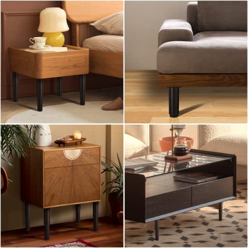 4pcs7"-12"Metal Adjustable Furniture Legs,Adjustable Height Replacement Leg - color: 4pcs 7"-12"