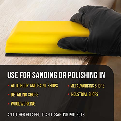 Dura-Gold Pro Series Rectangle 7-3/4" x 2-3/4" Hand Sanding Block Pad with - style: Rectangle