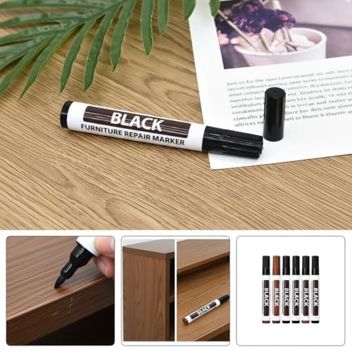 Wood Furniture Repair Pen Fix Scratches Floor Cabinet Table Door (CHERRY)
