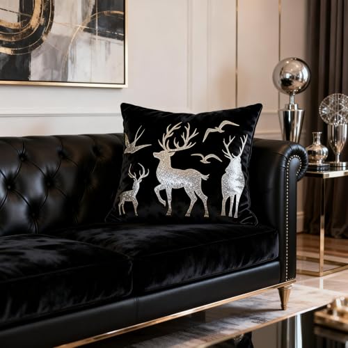 TIAMECH A4 Reusable Elk Reindeer Stencil for Painting - style: Elk Reindeer