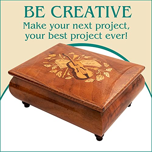 Peachtree Woodworking Supply Veneer Variety Pack for Marquetry and Inlay