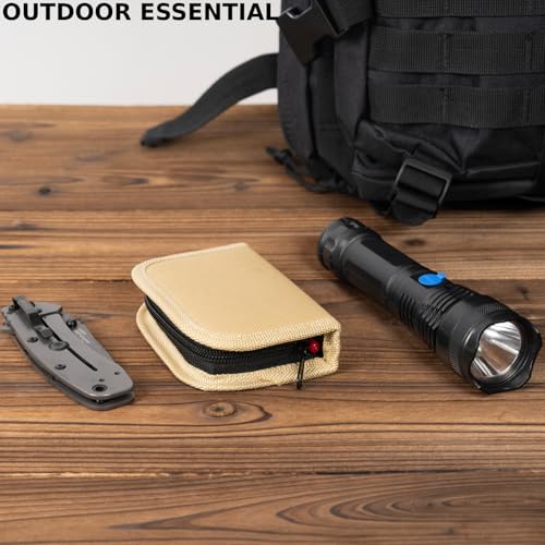 Military Survival Sewing Kit Portable Sewing Kit with Buttons for Men/Women - color: Coyote