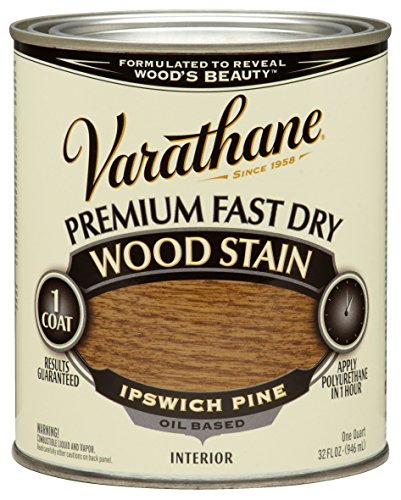 Rust-Oleum 262012 Ipswich Pine Varathane Premium Fast Dry Wood Stain, 1 quart, 2 pint Can (Pack of 2) - color: Ipswich Pine