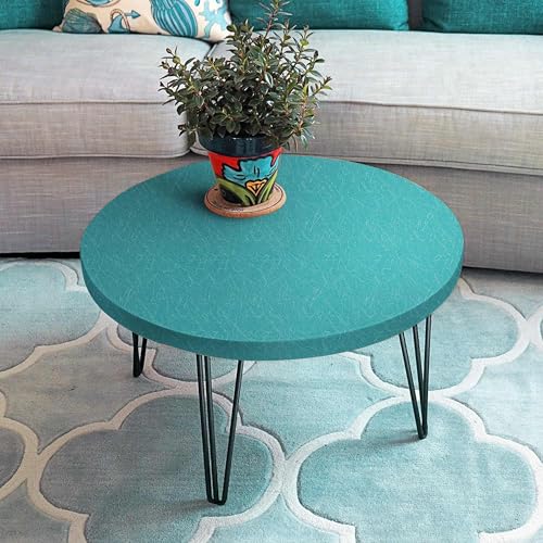 Teal Peel and Stick Self Adhesive Wallpaper Countertop Contact Paper - color: Teal, size: 15.7" x 118"