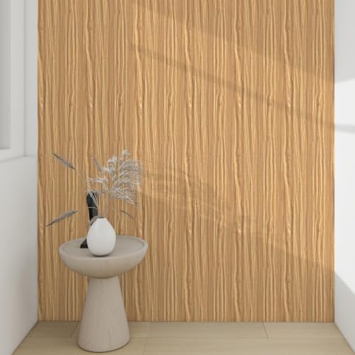 Retro Wood Grain Peel and Stick Wallpaper 15.7"x472" Self Adhesive Removable Wall Covering Waterproof Vinyl for Bedroom Kitchen Cabinet Furniture - color: Wood Grain 5, size: 15.7" x 472"