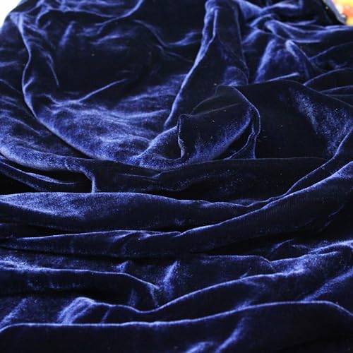 Royal Velvet Royal, Fabric by the Yard - color: Royal