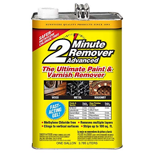 Sunnyside Corporation 634G1 Paint & Varnish, Gallon, 2 Minute Remover Advanced Gel, 2 Pack