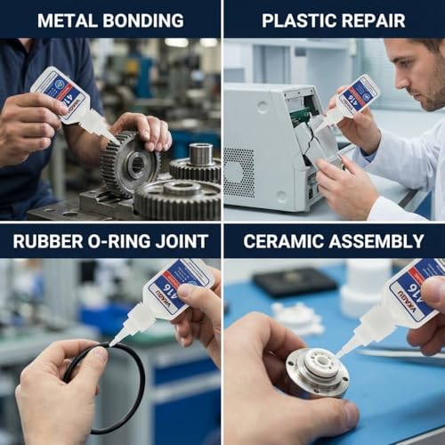 416 Super Bonder Instant Adhesive Clear for High Temp & Vibration 20g Suitable for Metal Plastic and Rubber 2 Pack - size: 416, style: 2 Pack