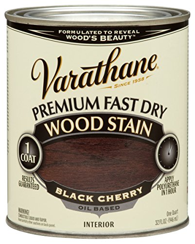 Varathane Premium Fast Dry Black Cherry Wood Stain - color: Black Cherry