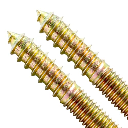 Hitefu M8 Hanger Bolts 2" (50mm), 20PCS - size: M8 2" Length