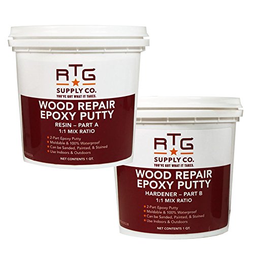 RTG Wood Repair Epoxy Putty (2-Quart Kit) - size: 2-Quart Kit