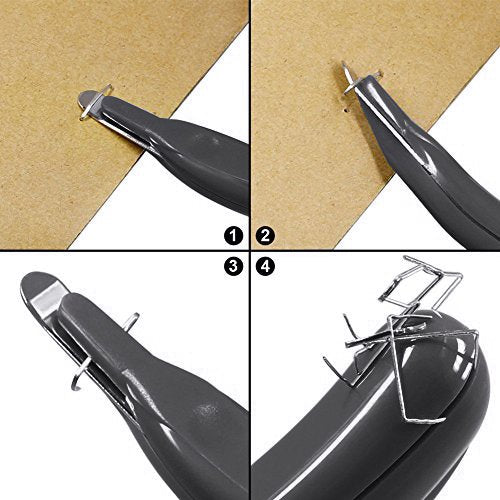 ZZTX 3 Pack Magnetic Staple Remover Black