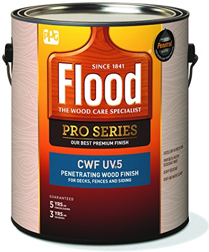 1 Gal Flood FLD565 Natural CWF-UV5 Exterior Clear Wood Finish