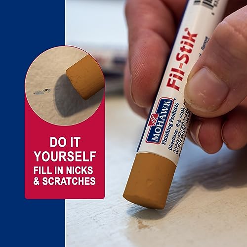 Mohawk Fil-Stik, Wax Putty Stick for Wood Repair, Bamboo, M230-1516, 1 Count