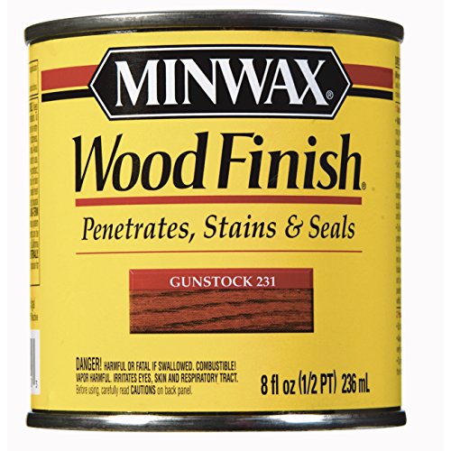 Minwax Wood Finish Transparent Gunstock Oil Based Wood Stain