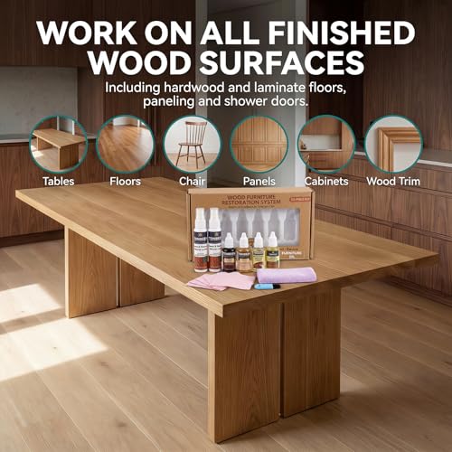 Premium Wood Furniture Care Set - Includes Wood Cleaner Water Mark Remover - size: 7.38 Fl Oz (Pack of 1)