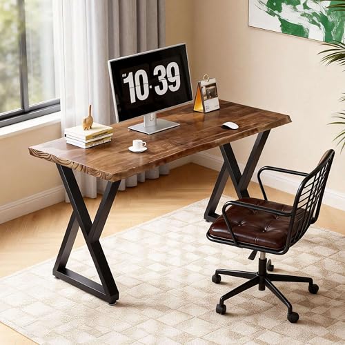 Metal Table Legs 28 Inch Desk Legs, Heavy Duty Industrial Steel Dinning Table Leg, Kitchen Table Base, Workstation, Adjustable Feet Included (Black) - color: Z-shaped, size: 28 IN