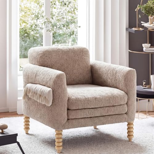 4 Pcs 6 Inch Wood Legs Round Bun Feet for Dresser Sofa Natural - color: Natural, size: 6 Inch
