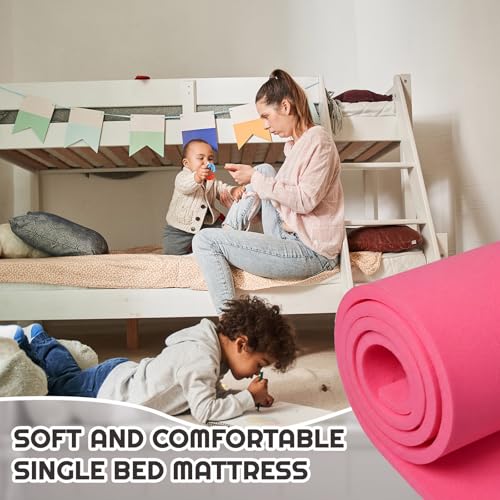 Amylove 1 Pack Upholstery Foam Sheet, 1/2" X 24" X 72",hot Pink - color: Hot Pink, size: 1/2" X 24" X 72"