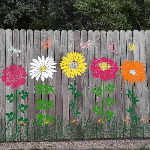 Large Flower Stencils for Painting Peony Daisy Stencil - style: Daisy Peony