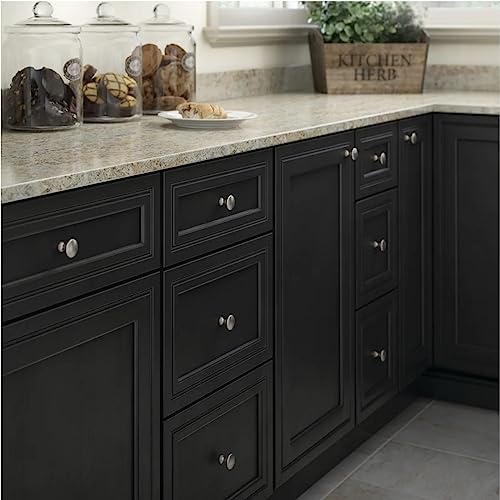 10x Satin Brushed Nickel Cabinet Knobs Drawer Knobs - color: Brushed Nickel, size: 10