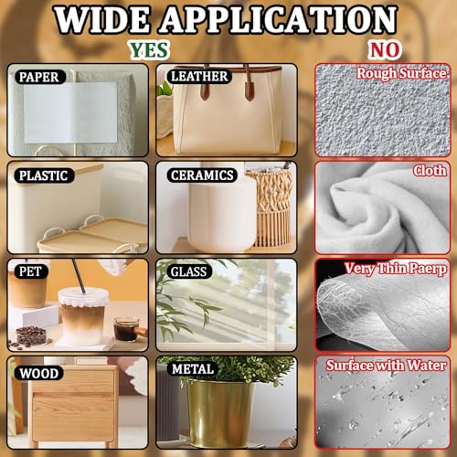 WANDIC 3 Sheets Halloween Rub on Transfer Stickers, Trick or Treat Boo Witchy Wild Text Waterproof Decal for Crafts Furniture Scrapbook Album, 15 * 30cm - color: Halloween Text