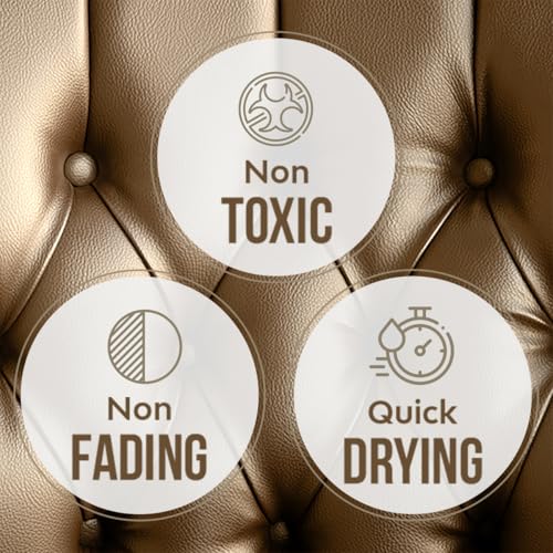 Blend It On XL Leather/Vinyl Repair Kit Now with 6 Ounces for Furniture, Jacket, Sofa, Car Seat, Boots, Easy Instructions to Match Colors, Restore Any Material No Mixing Chart Needed (Beige Mix) - color: Beige Mix