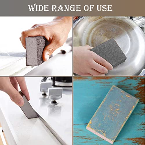 6 PCS Single Sanding Sponge Set - 80/100/120/180/220/320 Grit Sanding Blocks Assortment, Washable and Reusable - style: 6 Pack Assorted
