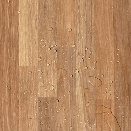 MelunMer Wood Peel and Stick Wallpaper Wood Plank Contact Paper 15.7”×118” - color: Brown, size: 118"×15.7"